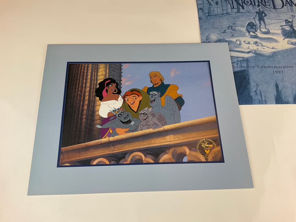 Disney 1997 The Hunchback of Norte Dame Exclusive Commemorative Lithograph - Our Sunshine Boutique