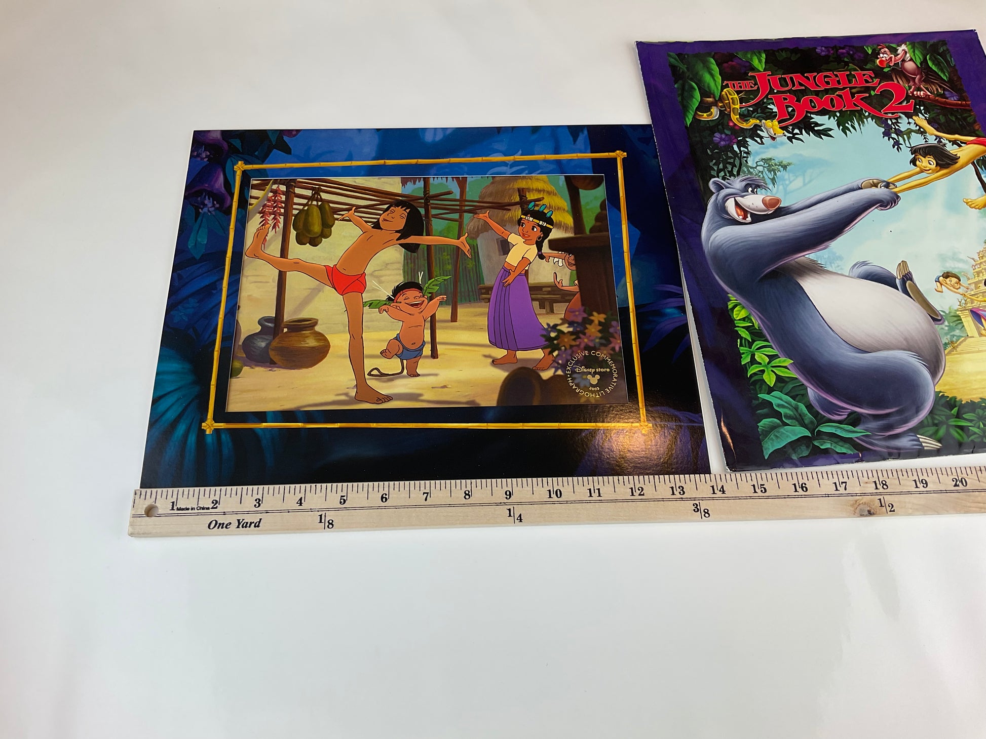 Disney The Jungle Book 2 Exclusive Commemorative Lithograph from 2003 - Our Sunshine Boutique