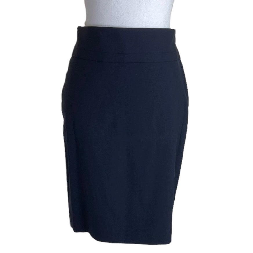 The Limited Collection Navy Pencil Skirt Size 0 NWT