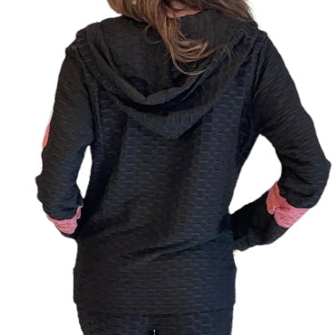 Active 3 Pieces Set with Honeycomb Texture Fabric - Our Sunshine Boutique